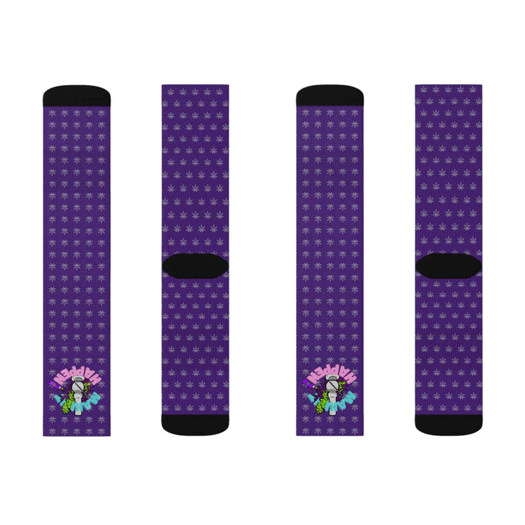 Make It Happen Weed Socks