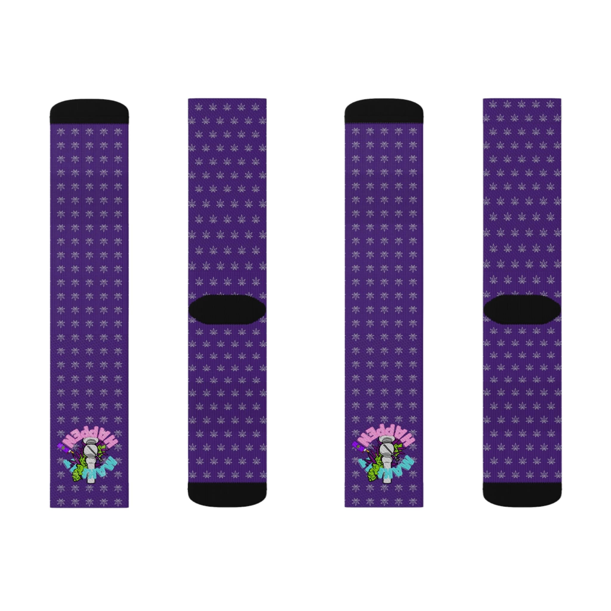 Make It Happen Weed Socks