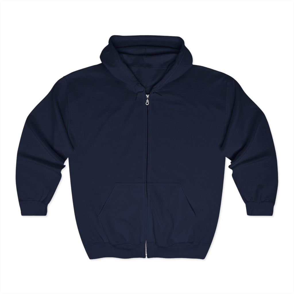 Fueled by Coffee and Weed Full Zip Hooded Sweatshirt