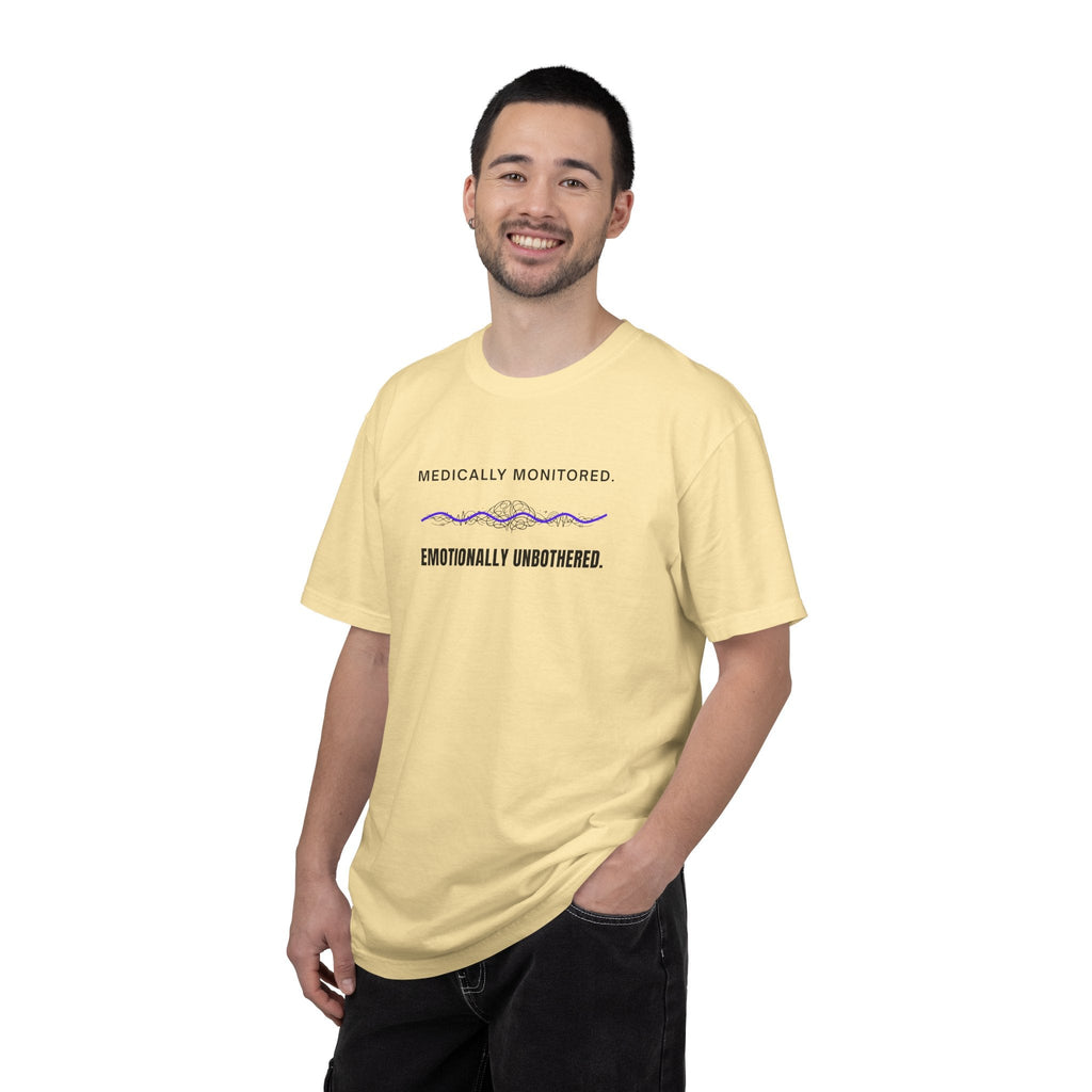 Medically Monitored. Emotionally Unbothered. – Epilepsy Awareness T-Shirt