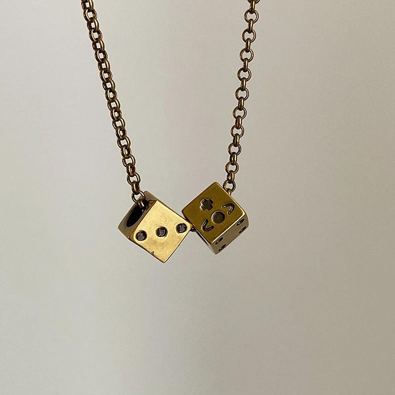Dice Necklace For Men