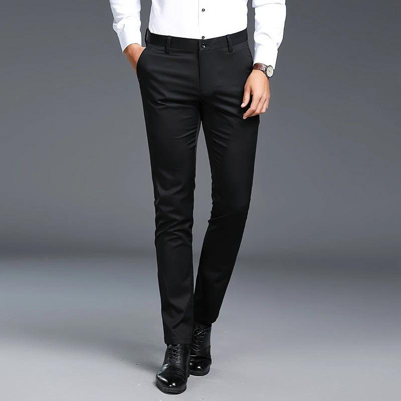 Men's Business Casual Non-ironing Slim Fit Pants