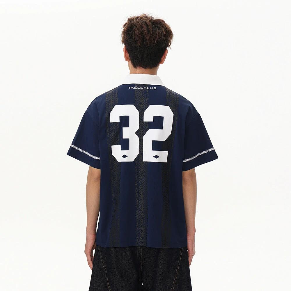 Digital Printing Short Sleeve Men's Exercise Jersey