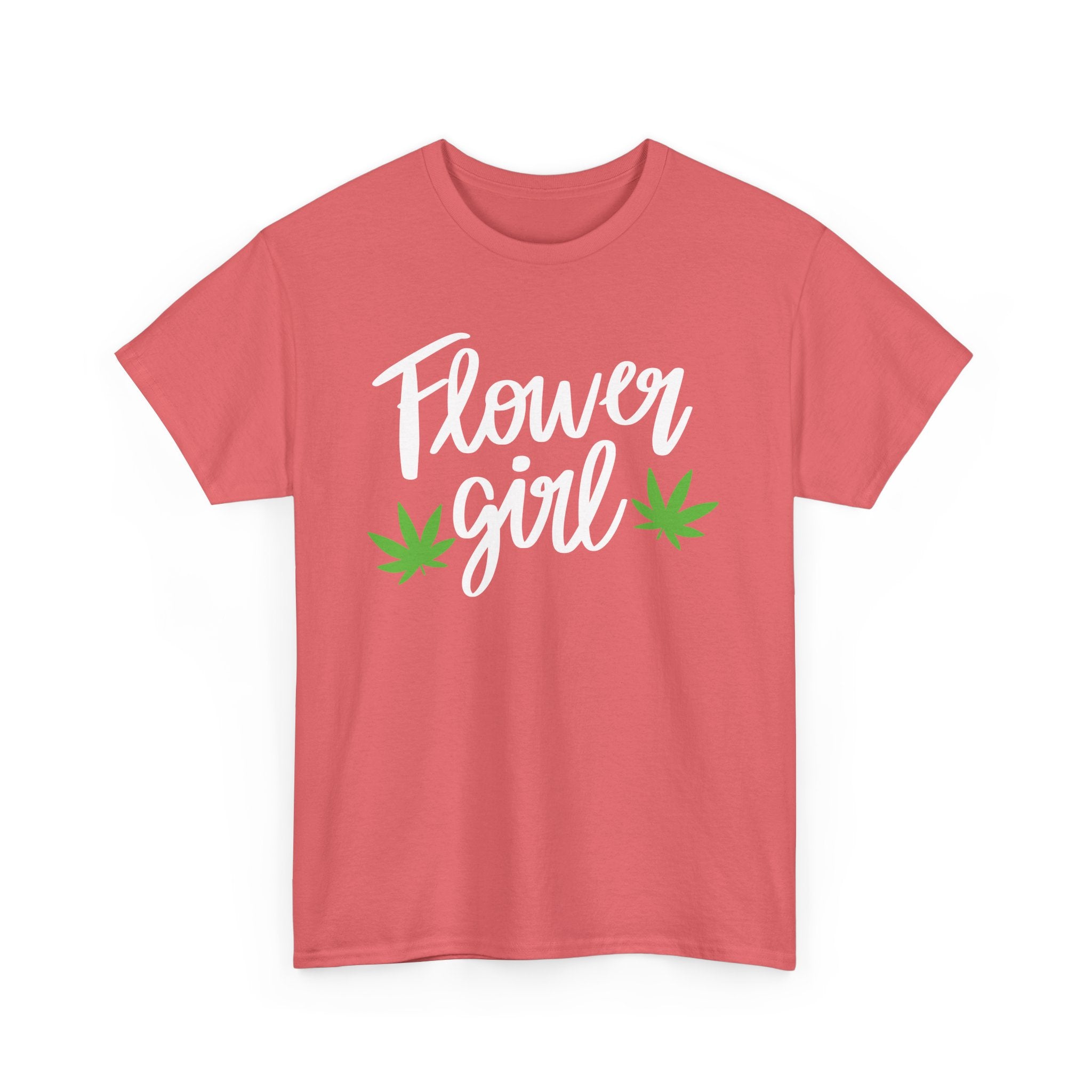 Flower Girl Marijuana Leaf T-Shirt