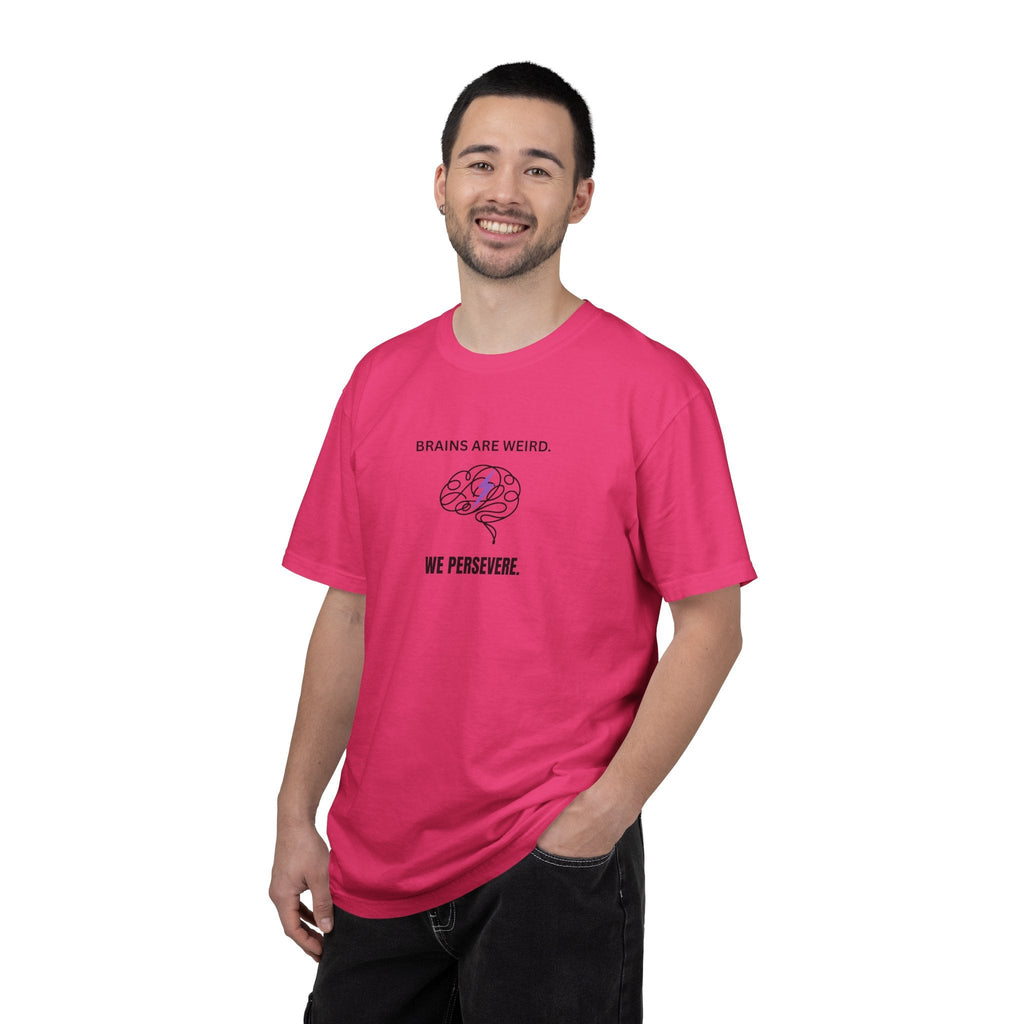 Brains Are Weird. We Persevere. – Epilepsy Awareness T-Shirt