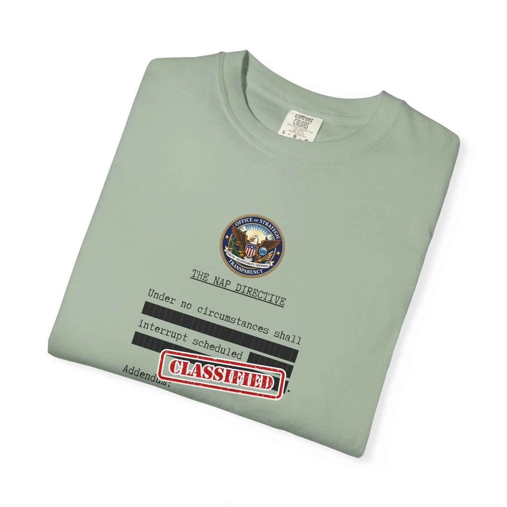 The Nap Directive Unisex T-Shirt – Official Rest Policy Graphic Tee