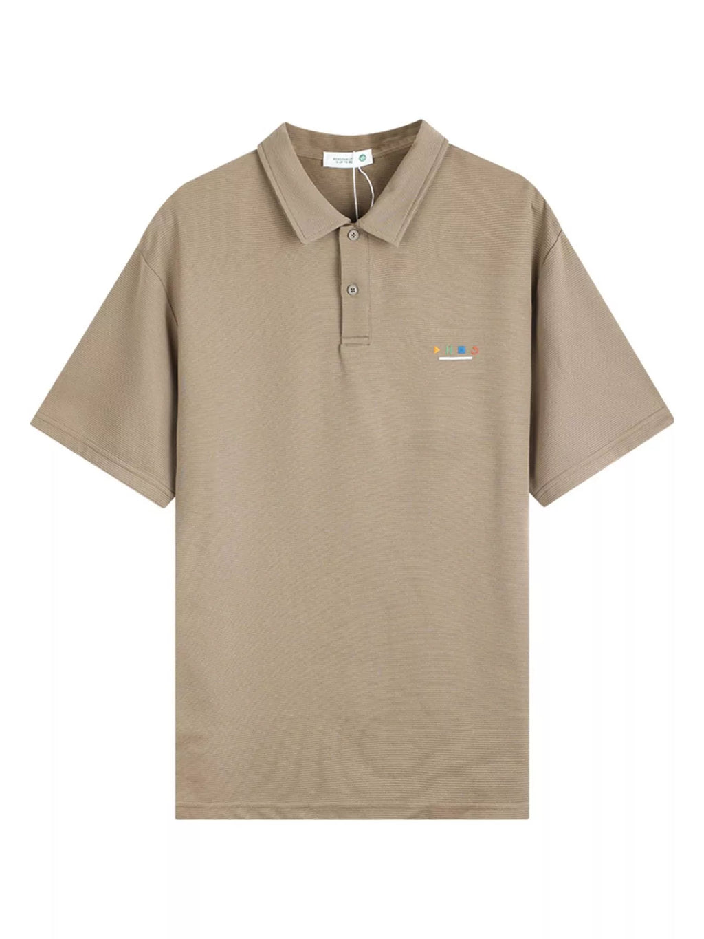 Men's Plus Size Button Detail Short Sleeve Polo