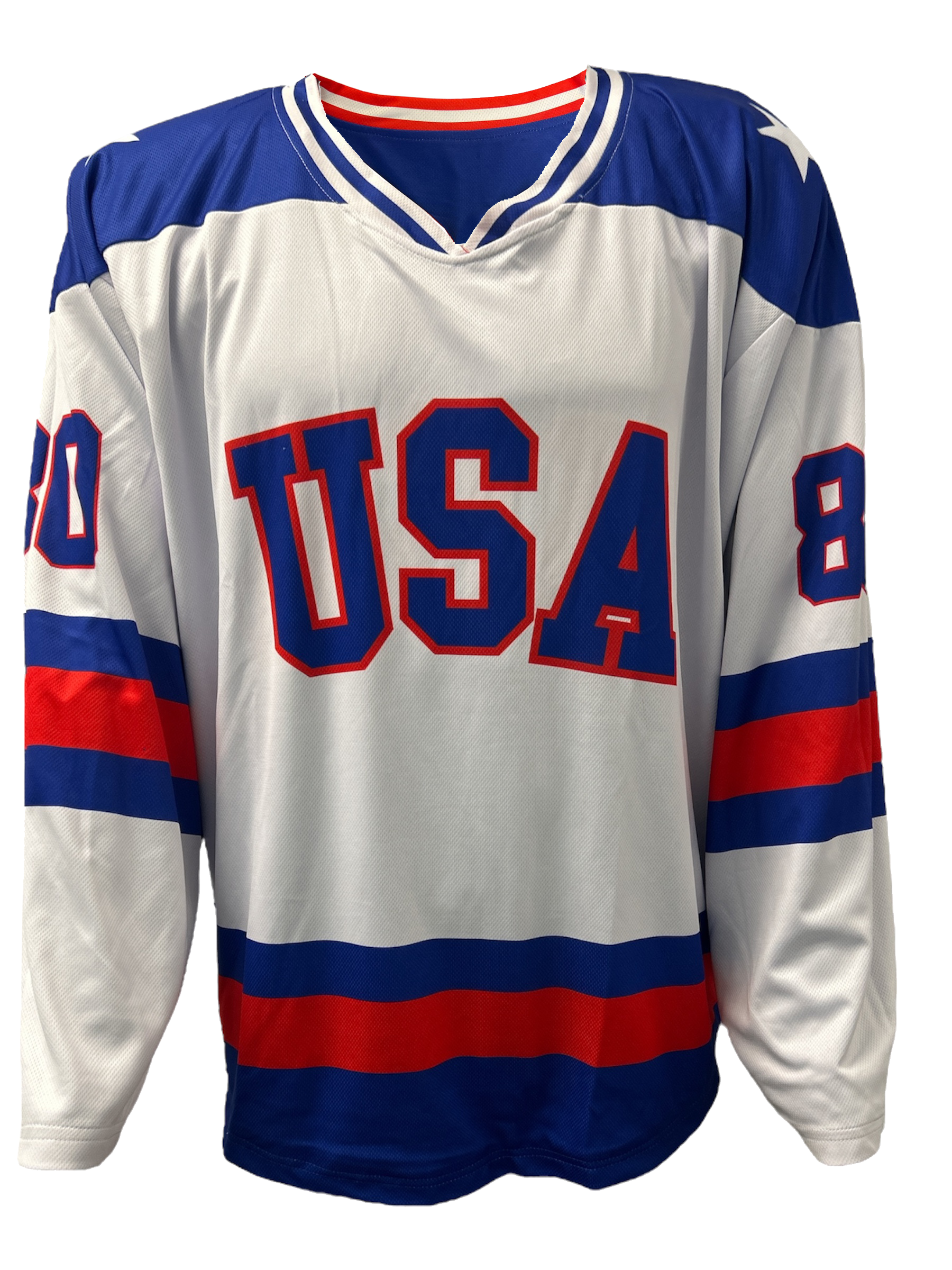 USA Hockey Miracle on Ice 1980 Official Reversible Hockey Jersey