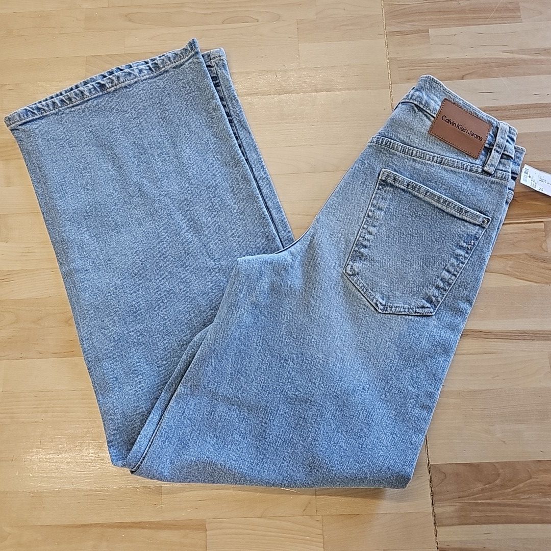 Calvin Klein Jeans Women's Wide-Leg Jeans