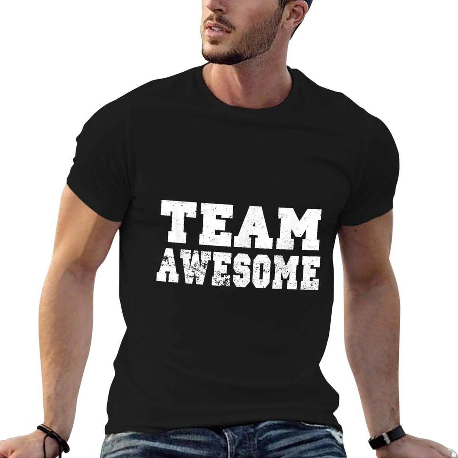 Team Awesome - Funny Game Saying Tshirt  Moisture-wicking T-Shirt