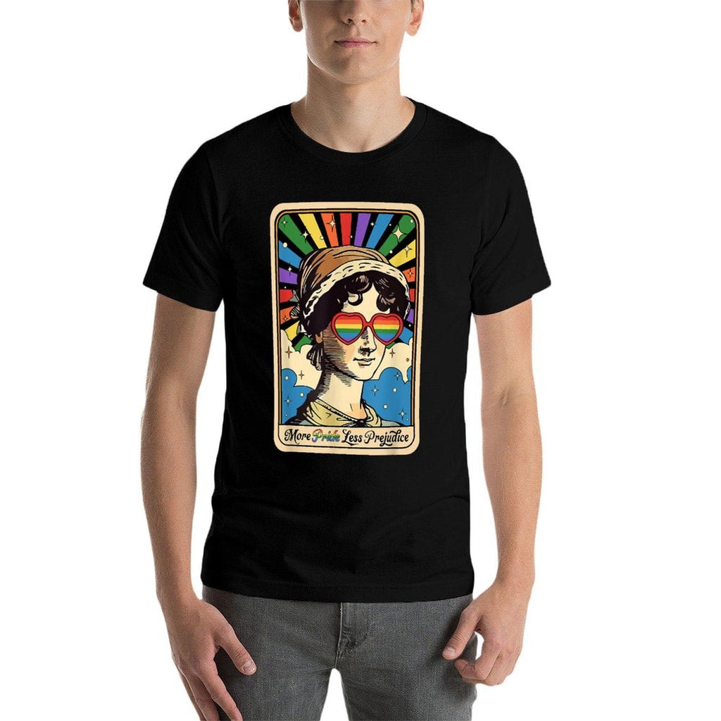 More Pride Less Prejudice LGBT Rights Tarot Card  Soft T-Shirt