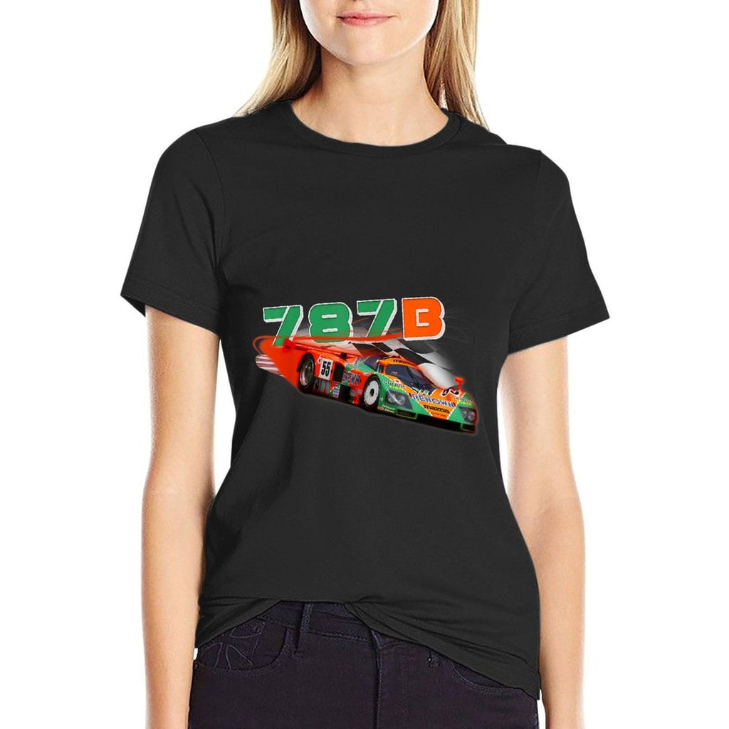 787B Le Mans Vintage Rotary Race Car Comfortable T-Shirt