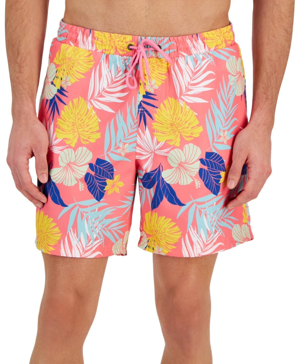 Club Room Size XL Pink MENS Swimwear