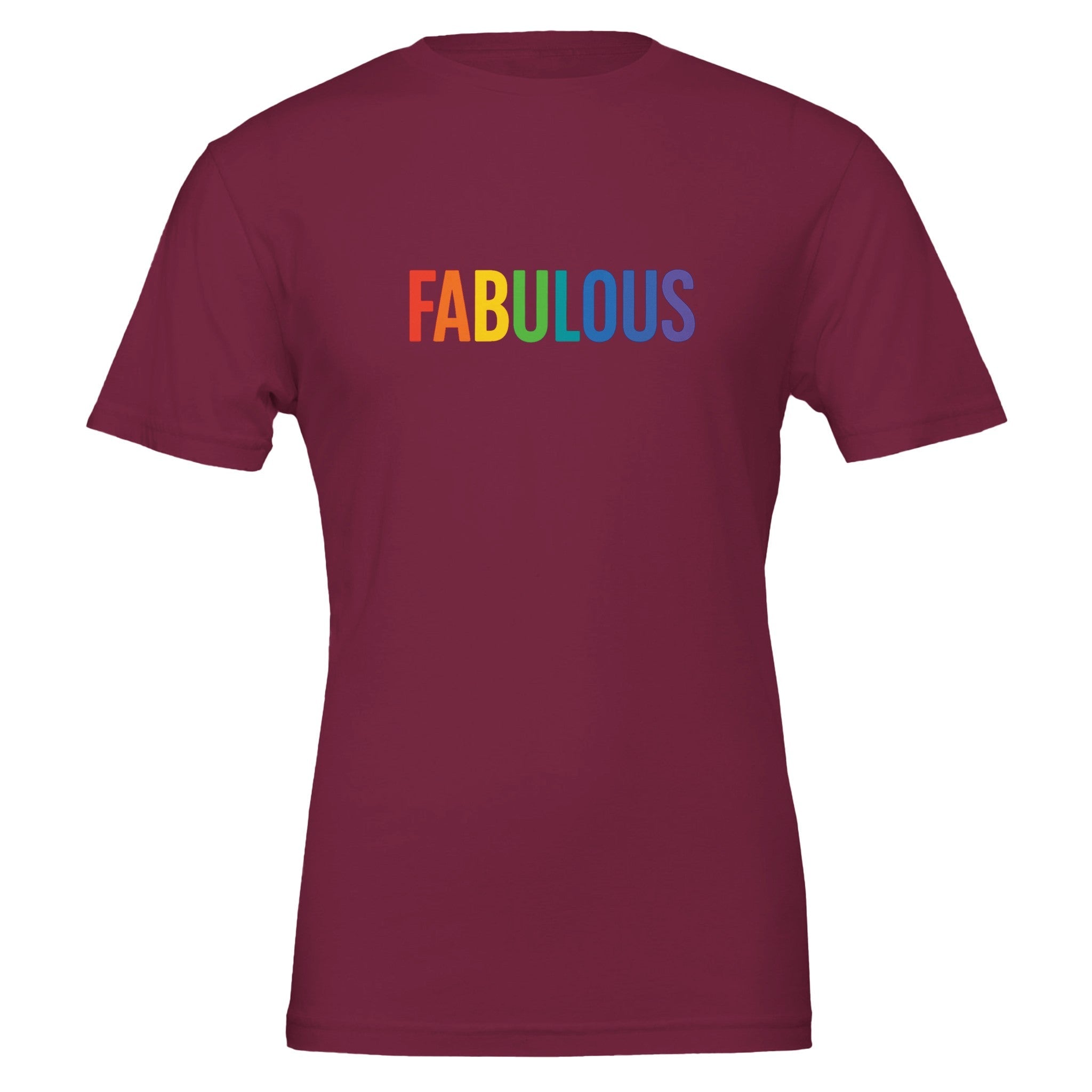 FABULOUS Rainbow Statement T-Shirt