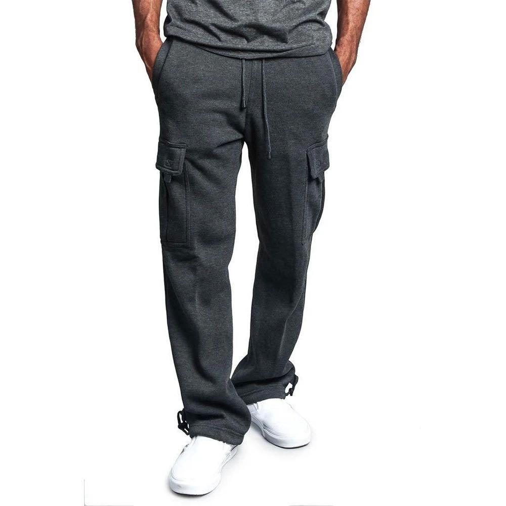 Men's Casual Multi Pocket Cargo Sweatpants