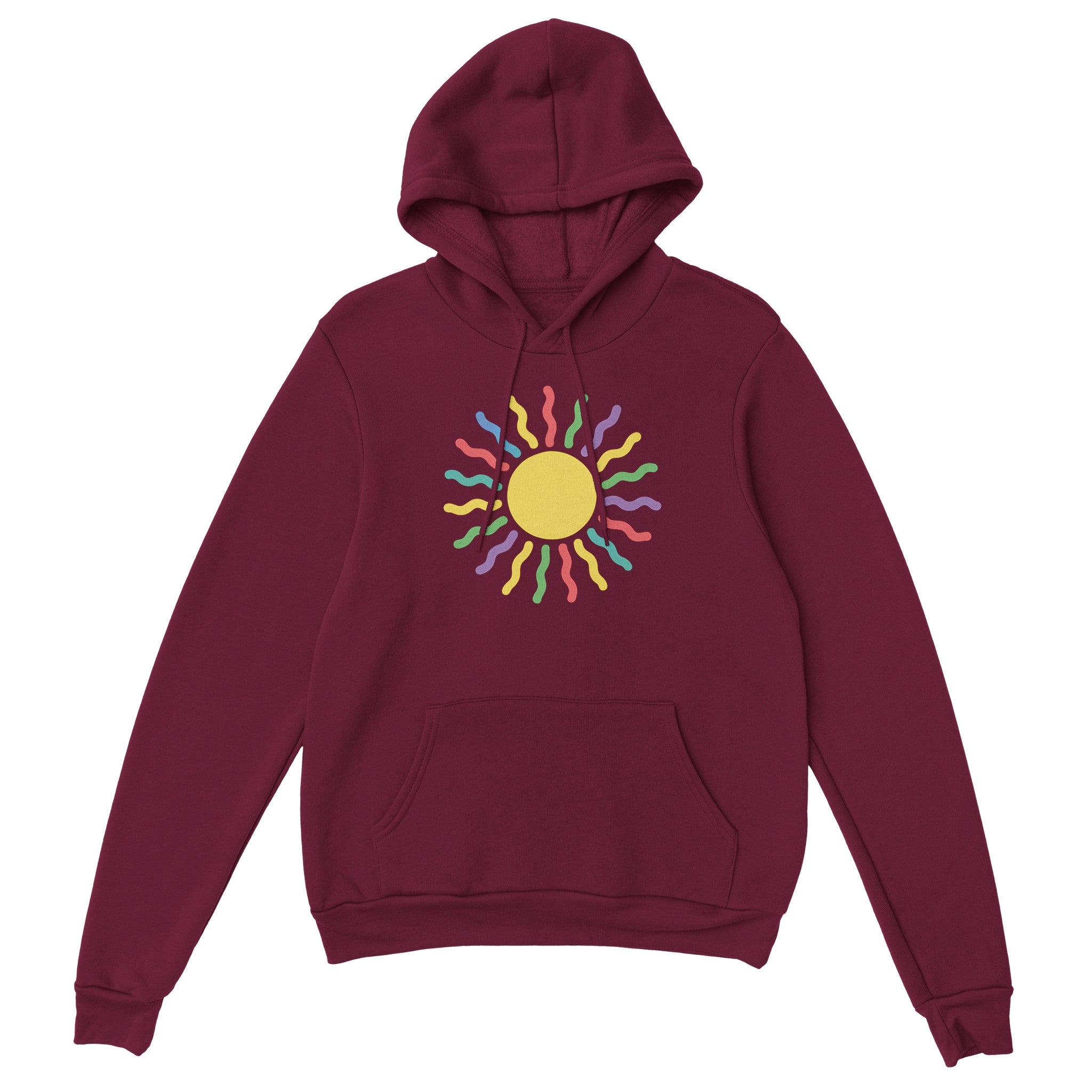 The Enchanted Rainbow Sun Hoodie