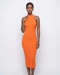 The Issa Rib-Knit Midi Dress