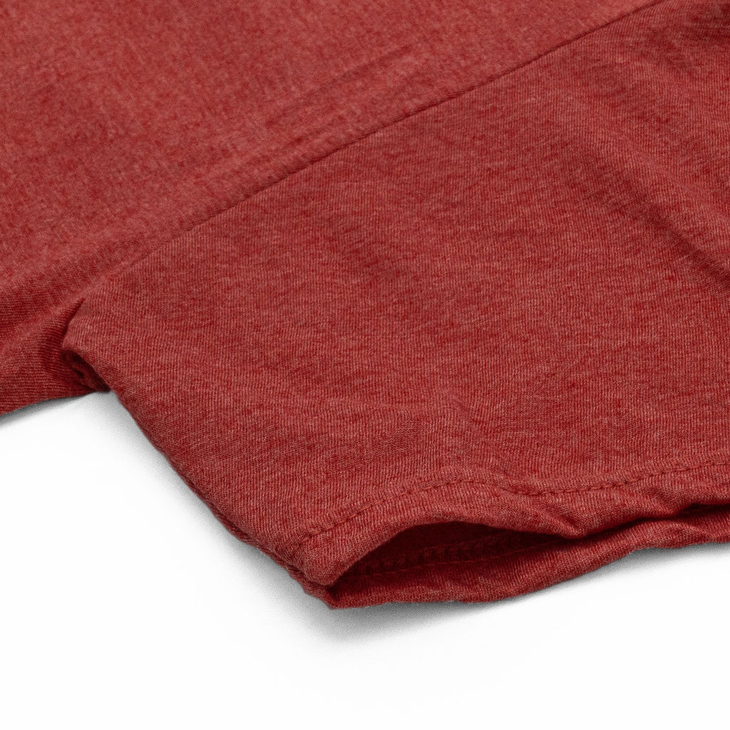 Babybel Snack Cheese Logo T-Shirt - Red Heather