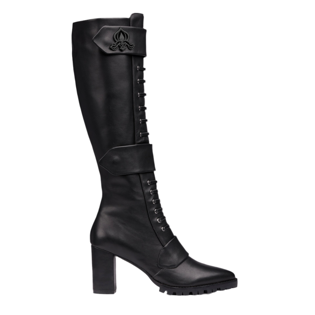 Michaela V Aspen Marta – Black Leather Boots