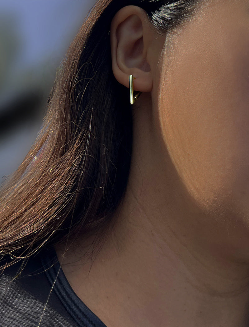 ACHIEVE Triangle Huggie Earring (One Earring Only)