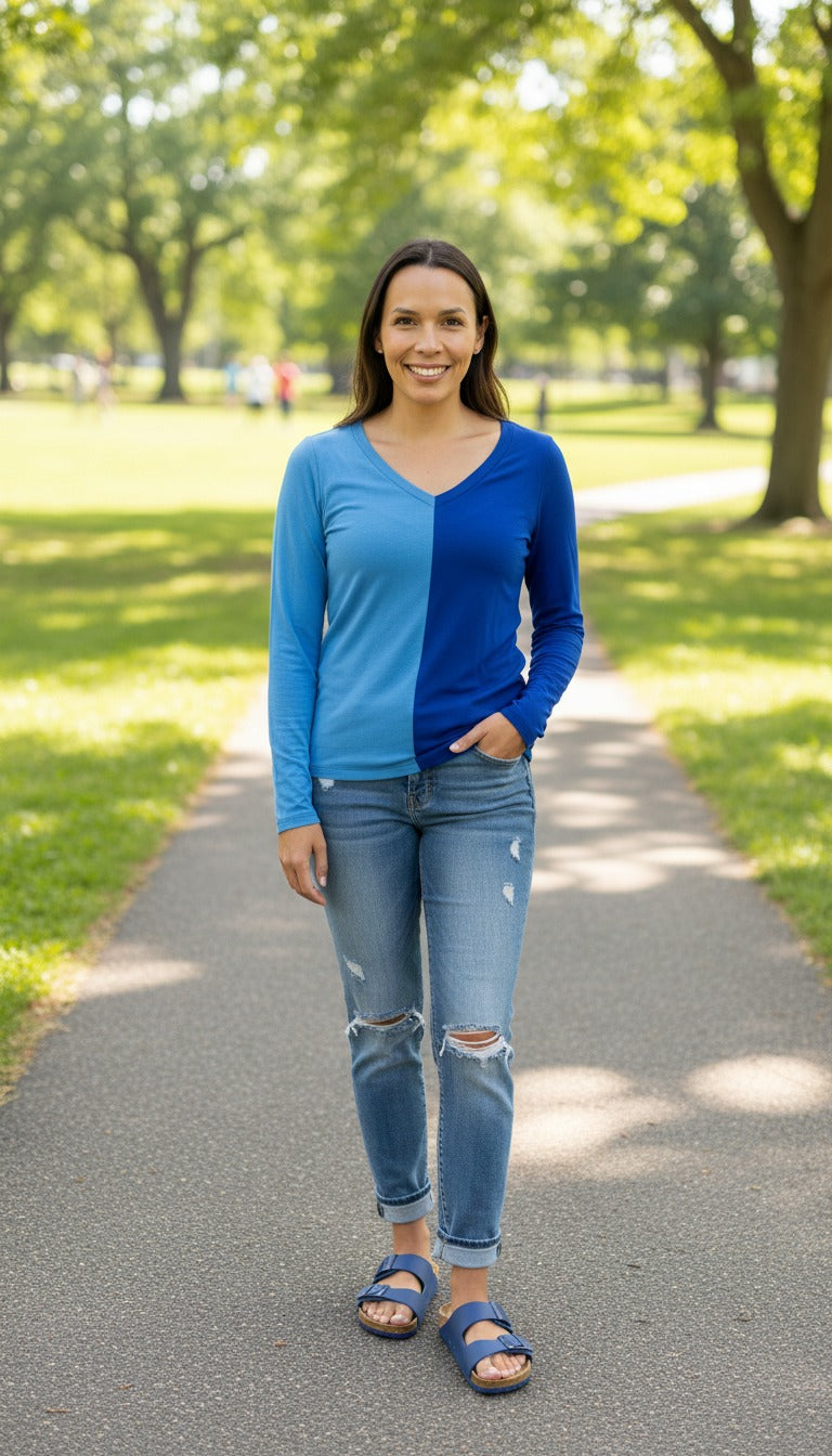 The Contrast Long Sleeve