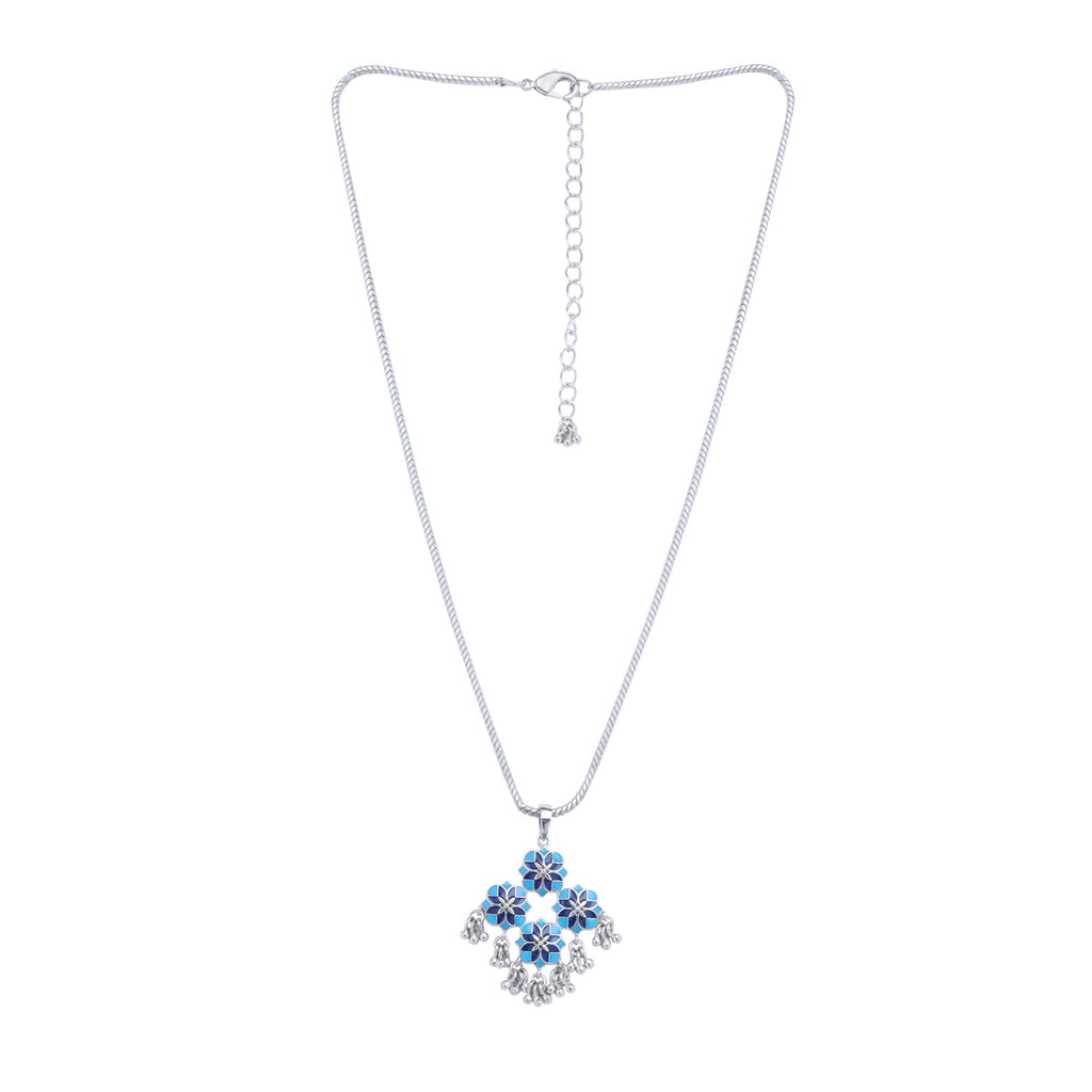 Majestic Mosaic Pendant Necklace
