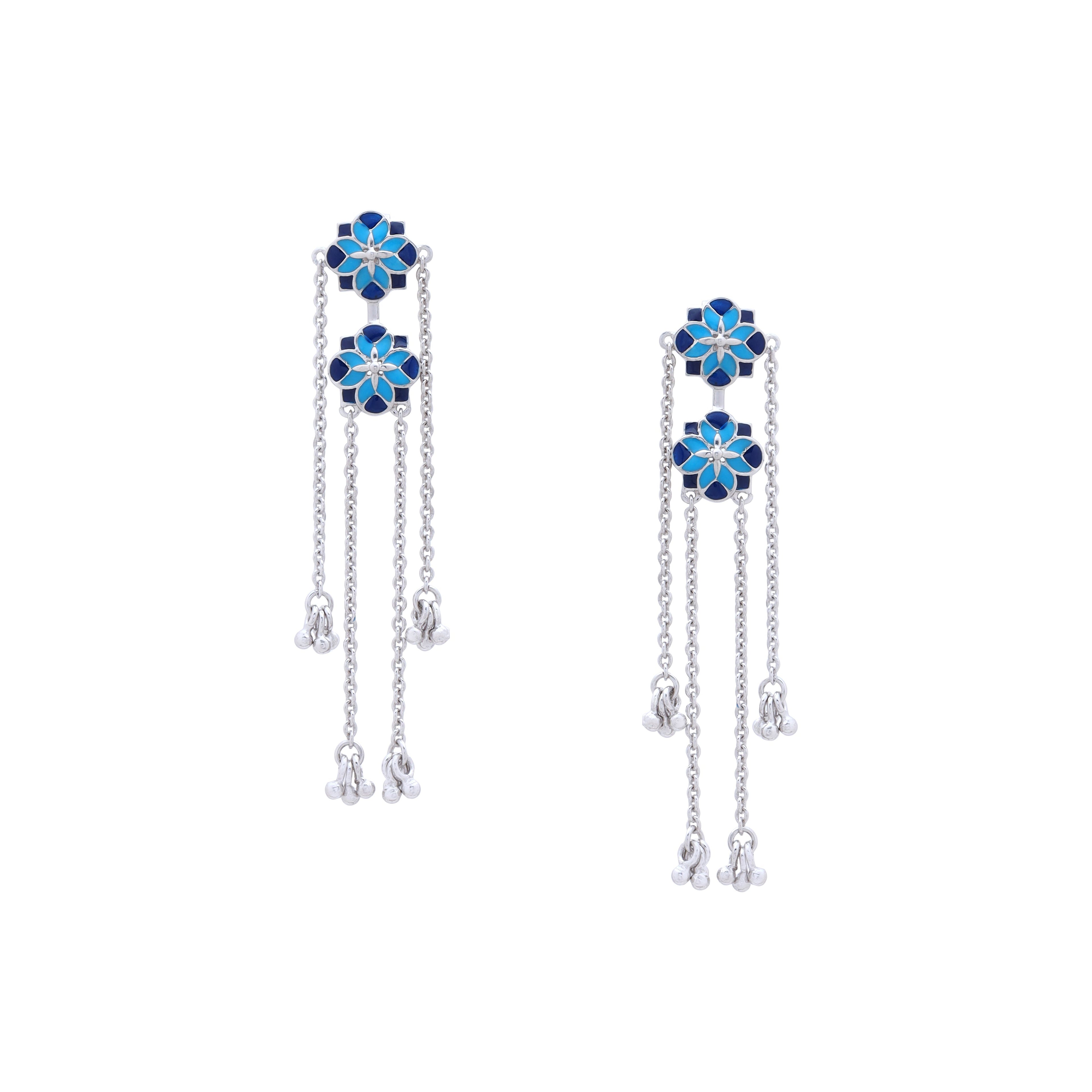 Majestic Mosaic Chandelier Earrings