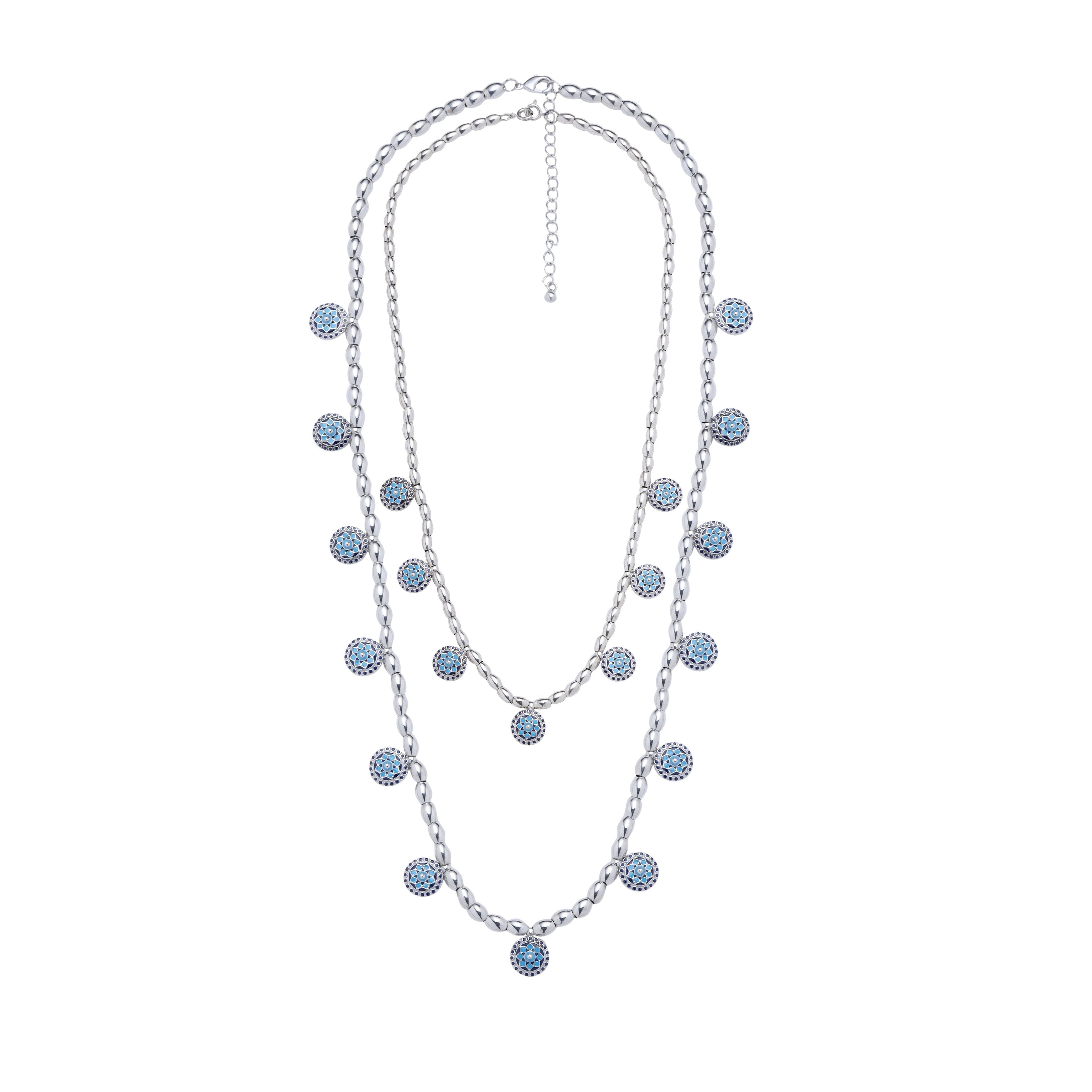 Mehrangarh Moonbeam Layered Necklace
