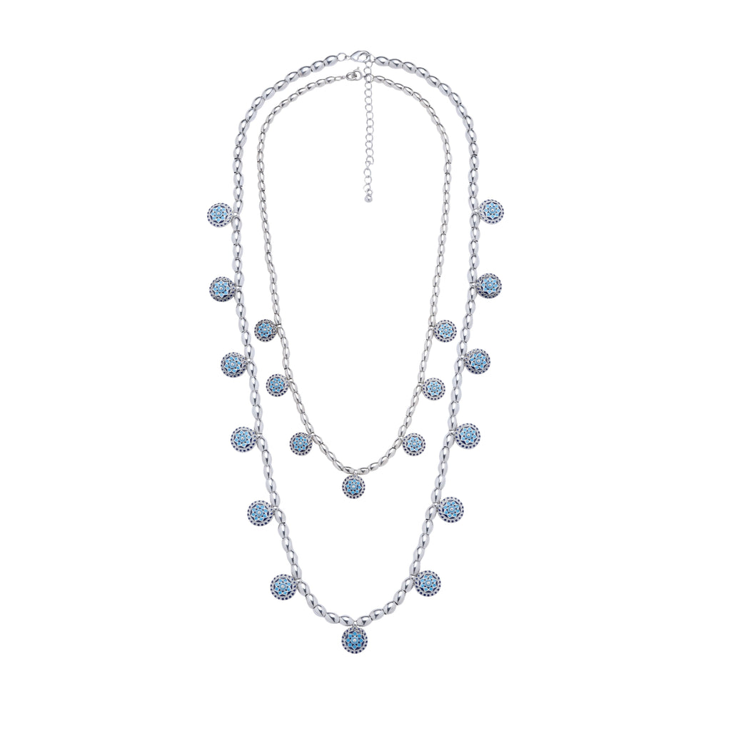 Mehrangarh Moonbeam Layered Necklace