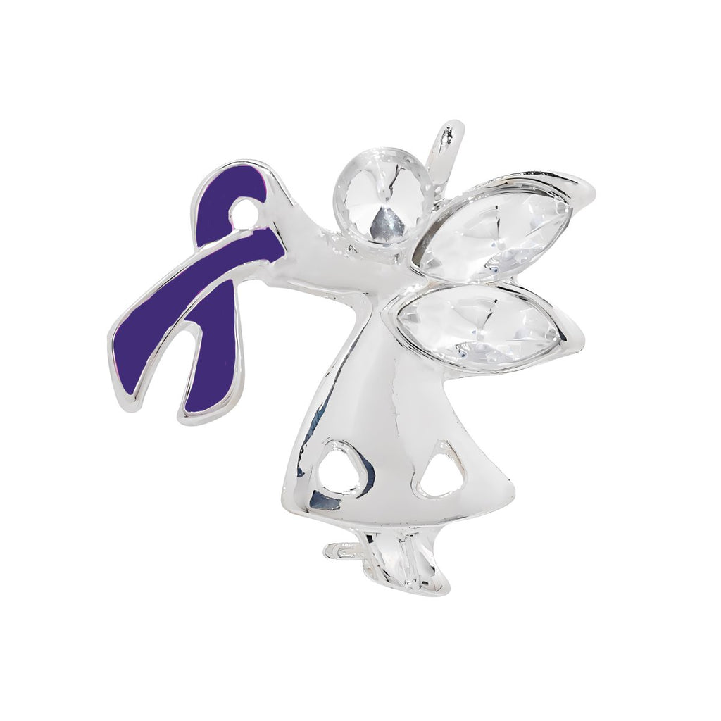 Angel By My Side Domestic Violence Pins