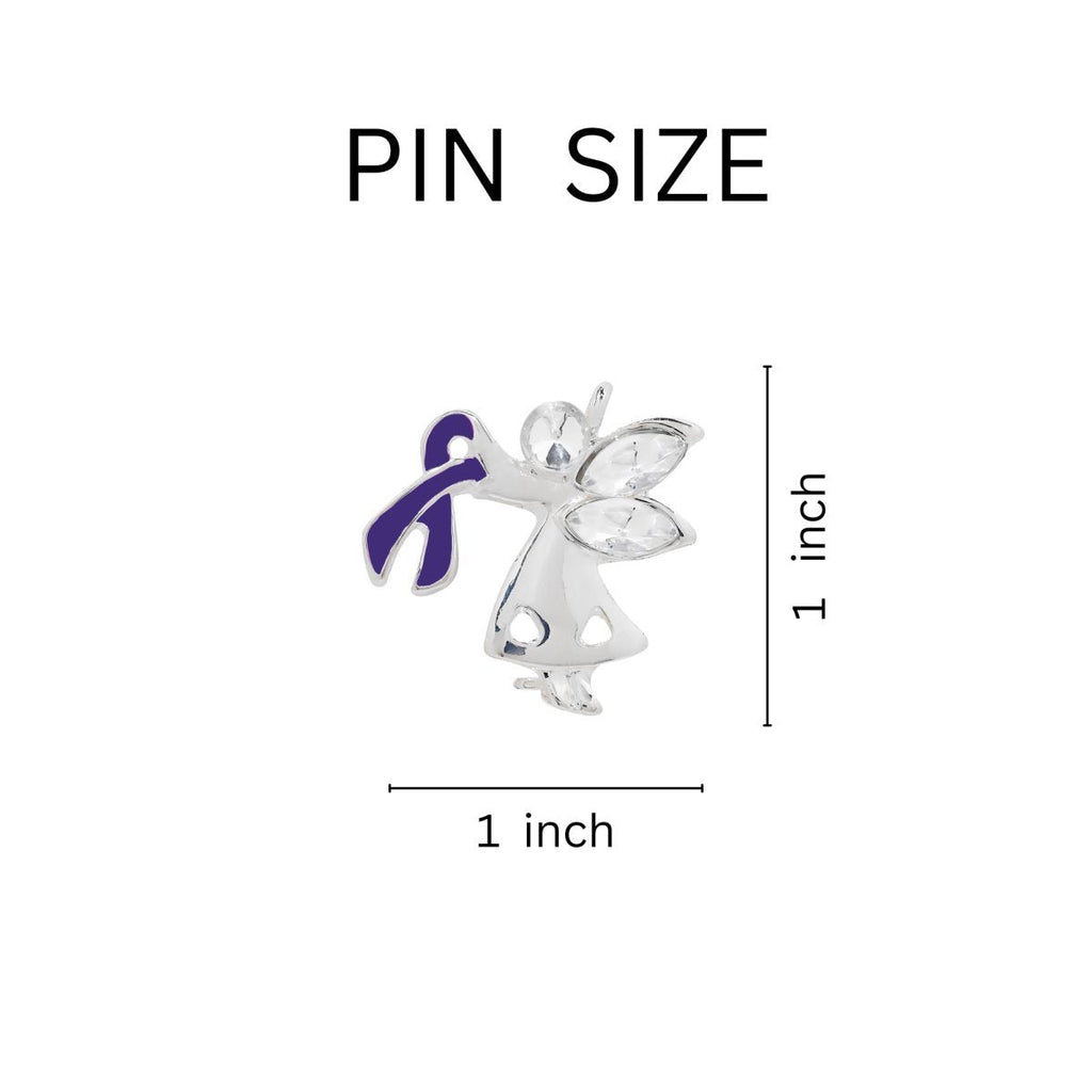 Angel By My Side Domestic Violence Pins