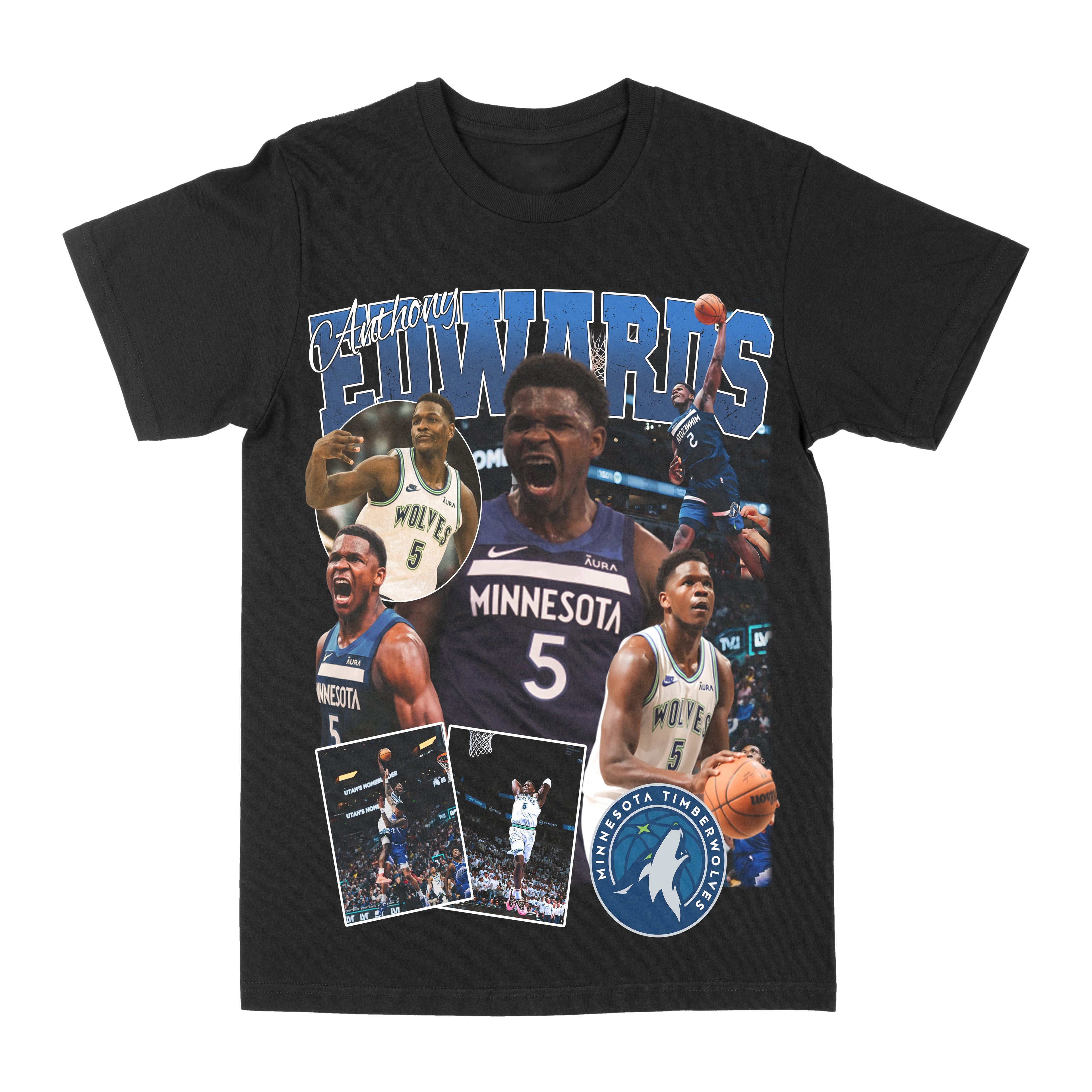 Anthony Edwards "5" Graphic Tee