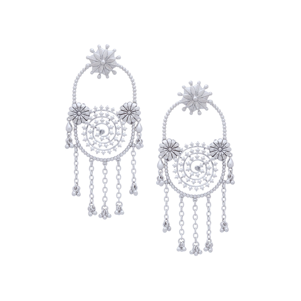 Infinite Bloom Chandelier Earrings