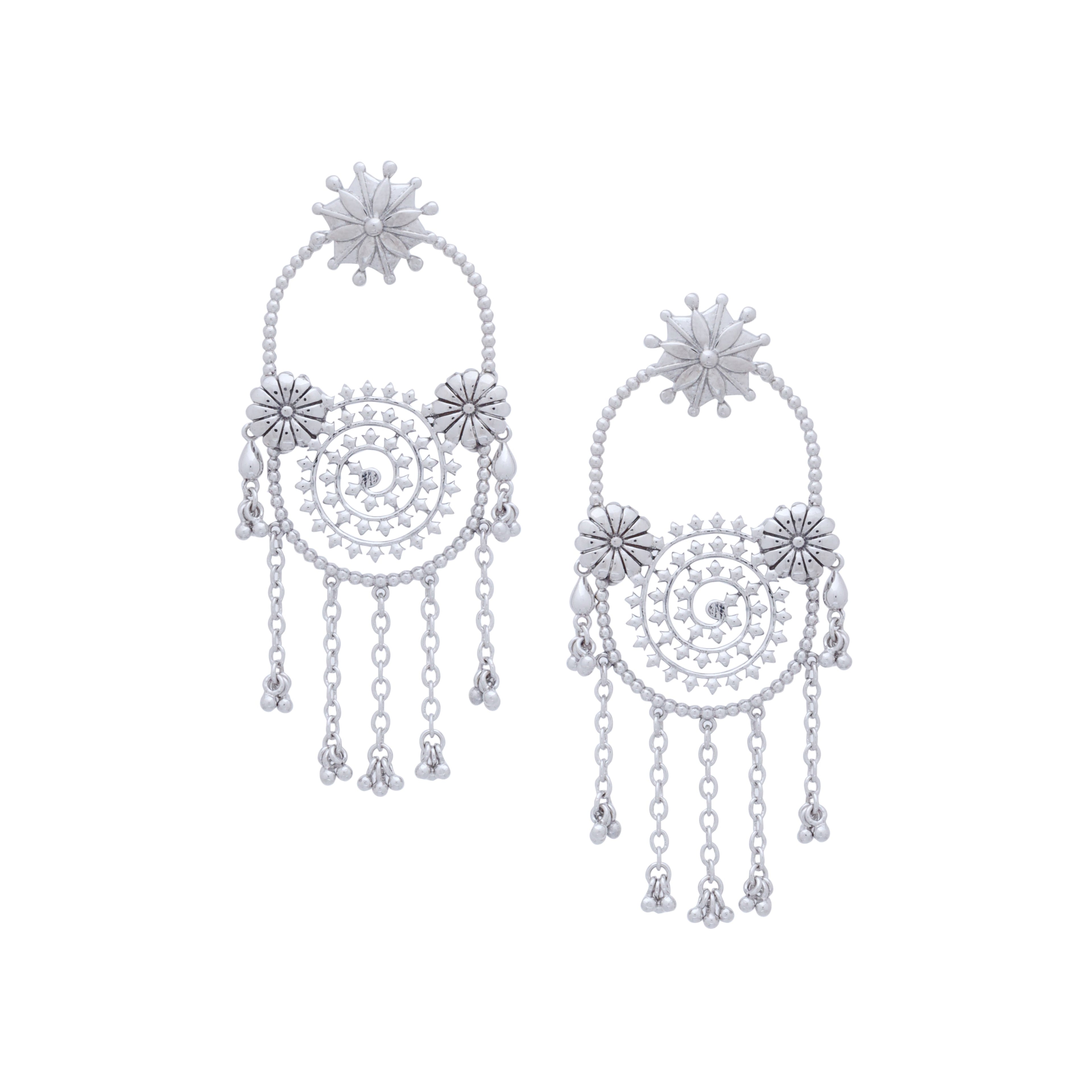 Infinite Bloom Chandelier Earrings