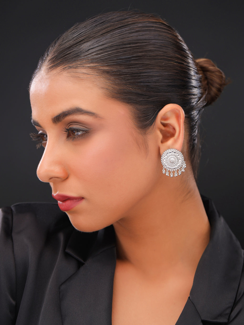 Mandala Majesty Stud Earrings