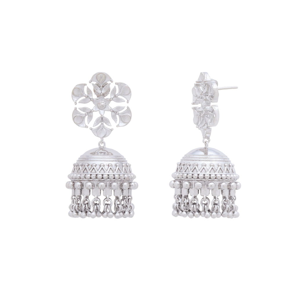 Diya Dreamcatcher Jhumka Earrings