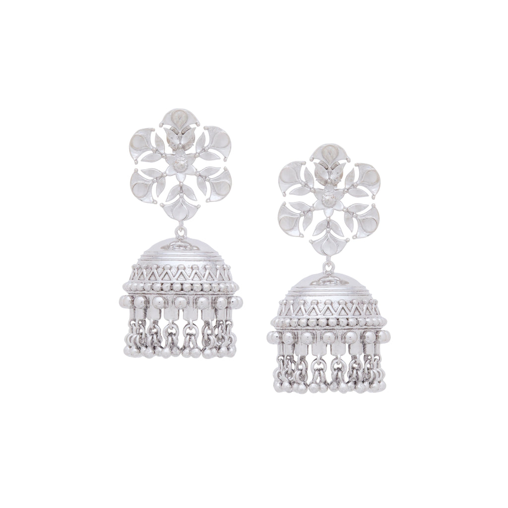 Diya Dreamcatcher Jhumka Earrings