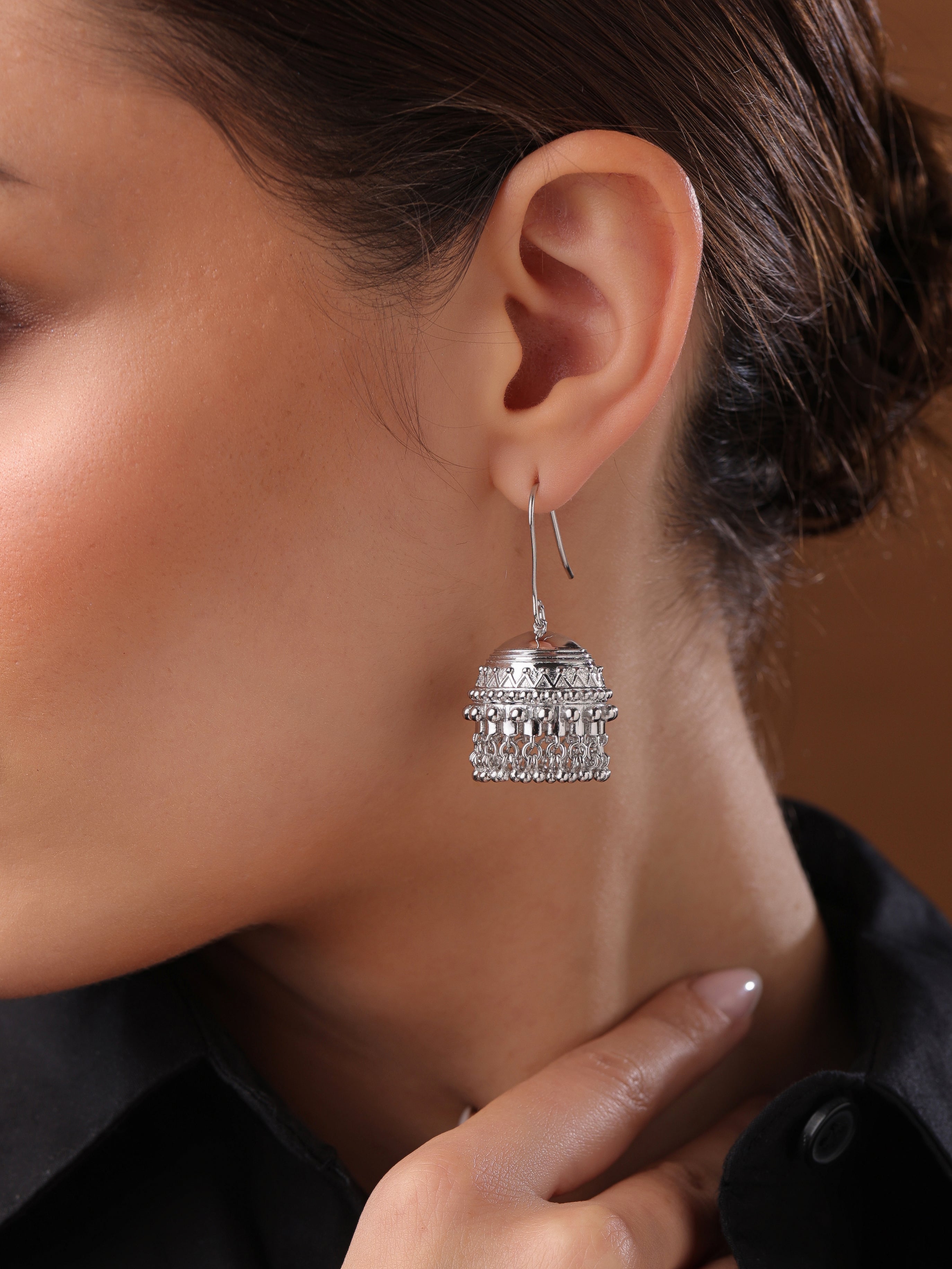 Dreamcatcher Jhumka Earrings