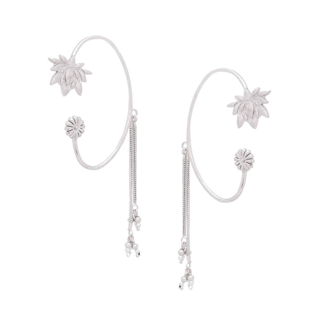 Lotus of Life Ear Cuffs