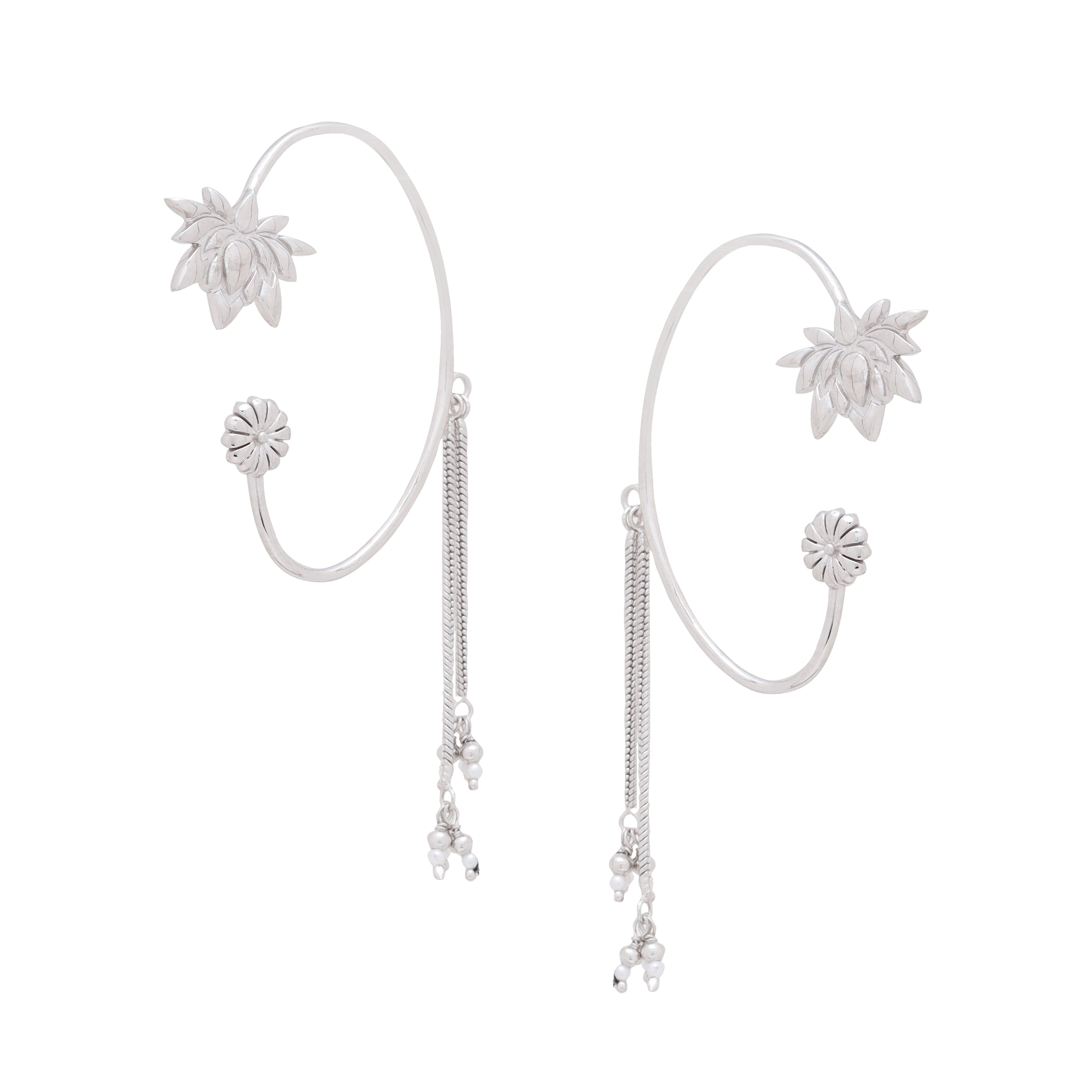 Lotus of Life Ear Cuffs