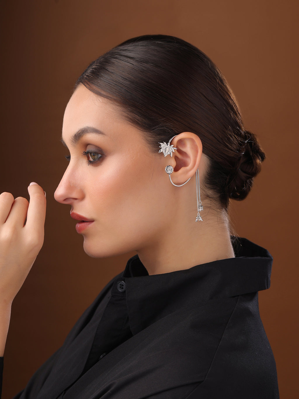 Lotus of Life Ear Cuffs