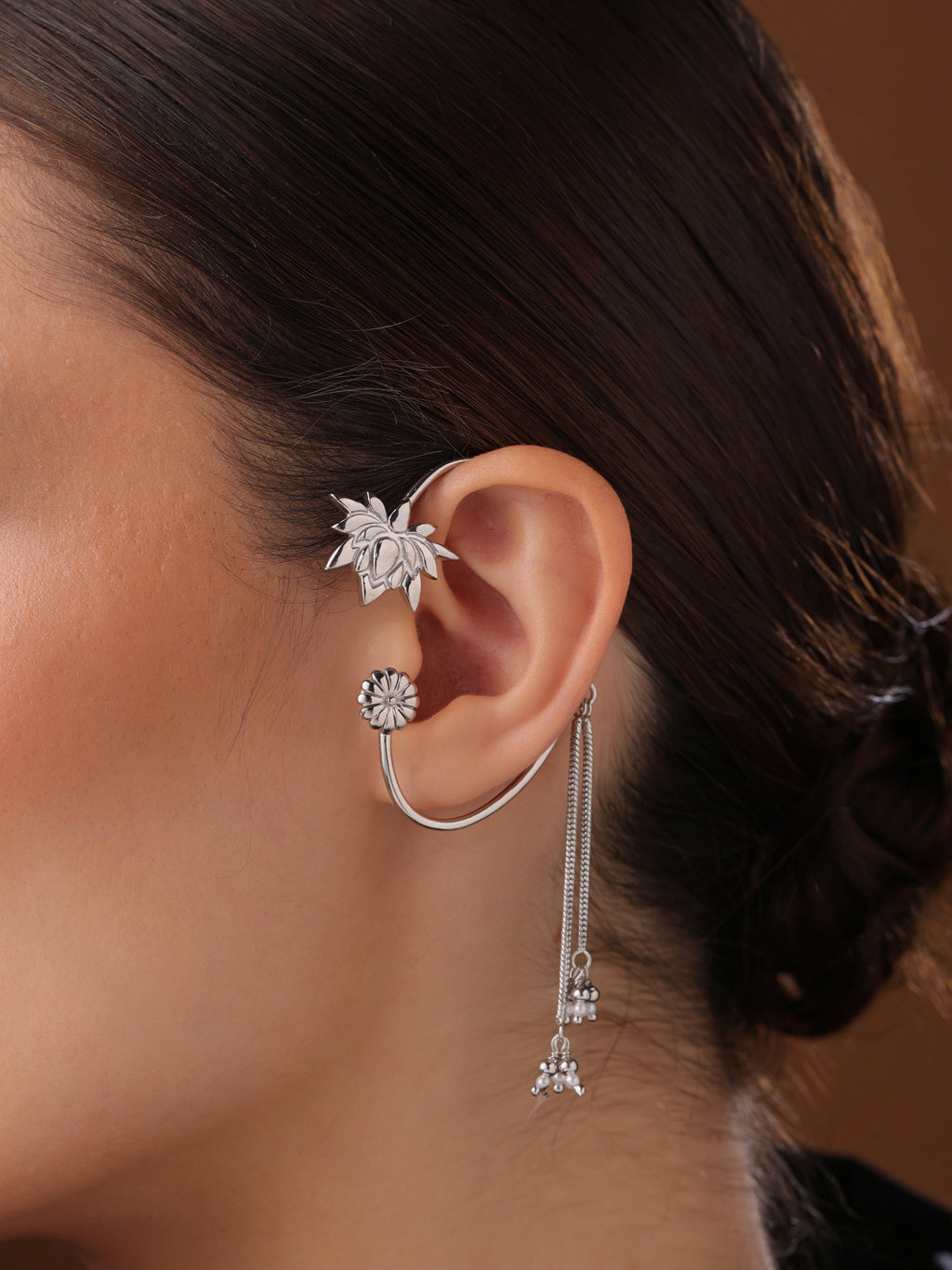 Lotus of Life Ear Cuffs