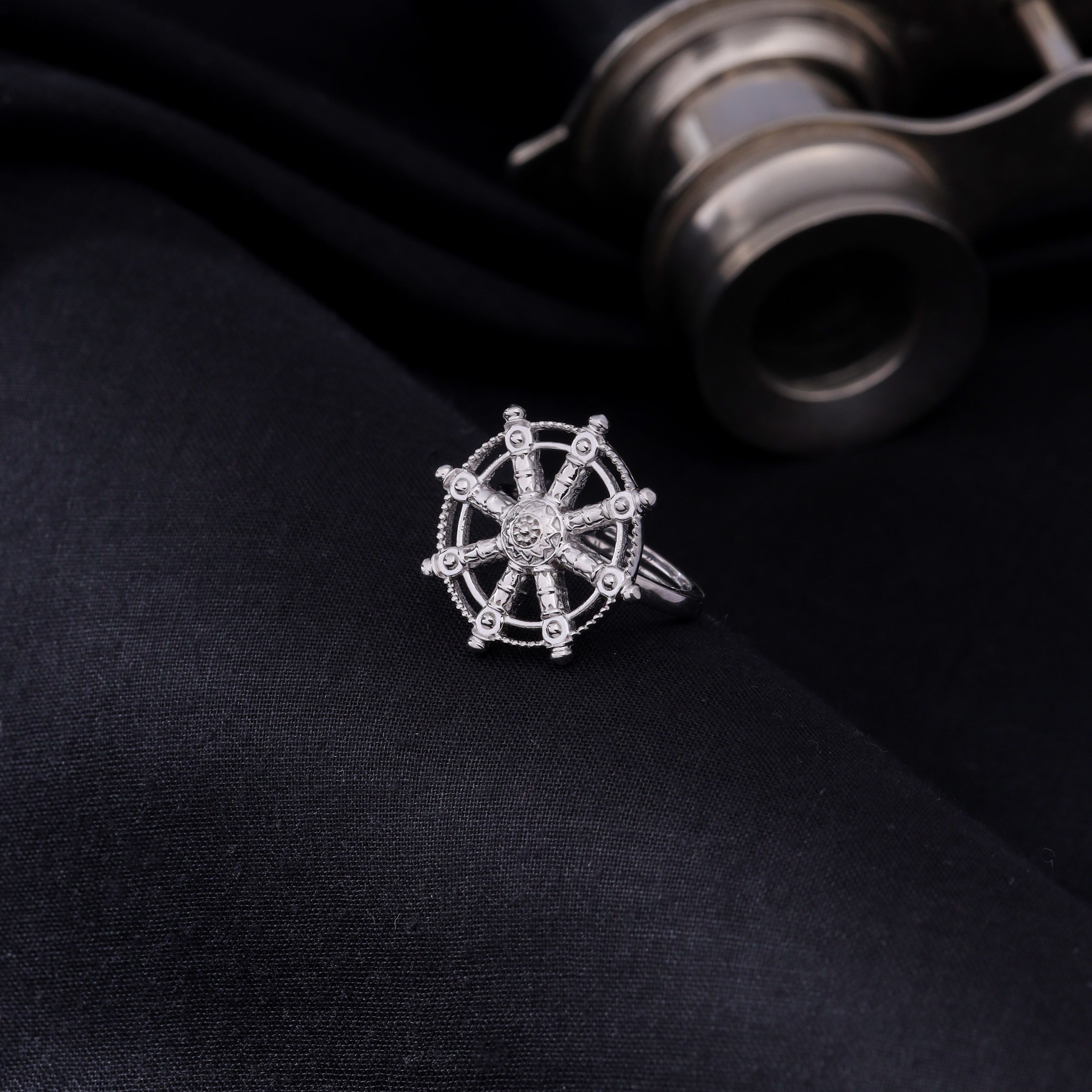 Dharma Wheel Ring