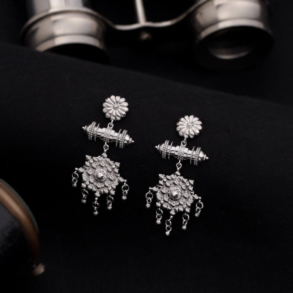 Sunlit Blossom Dangler Earrings