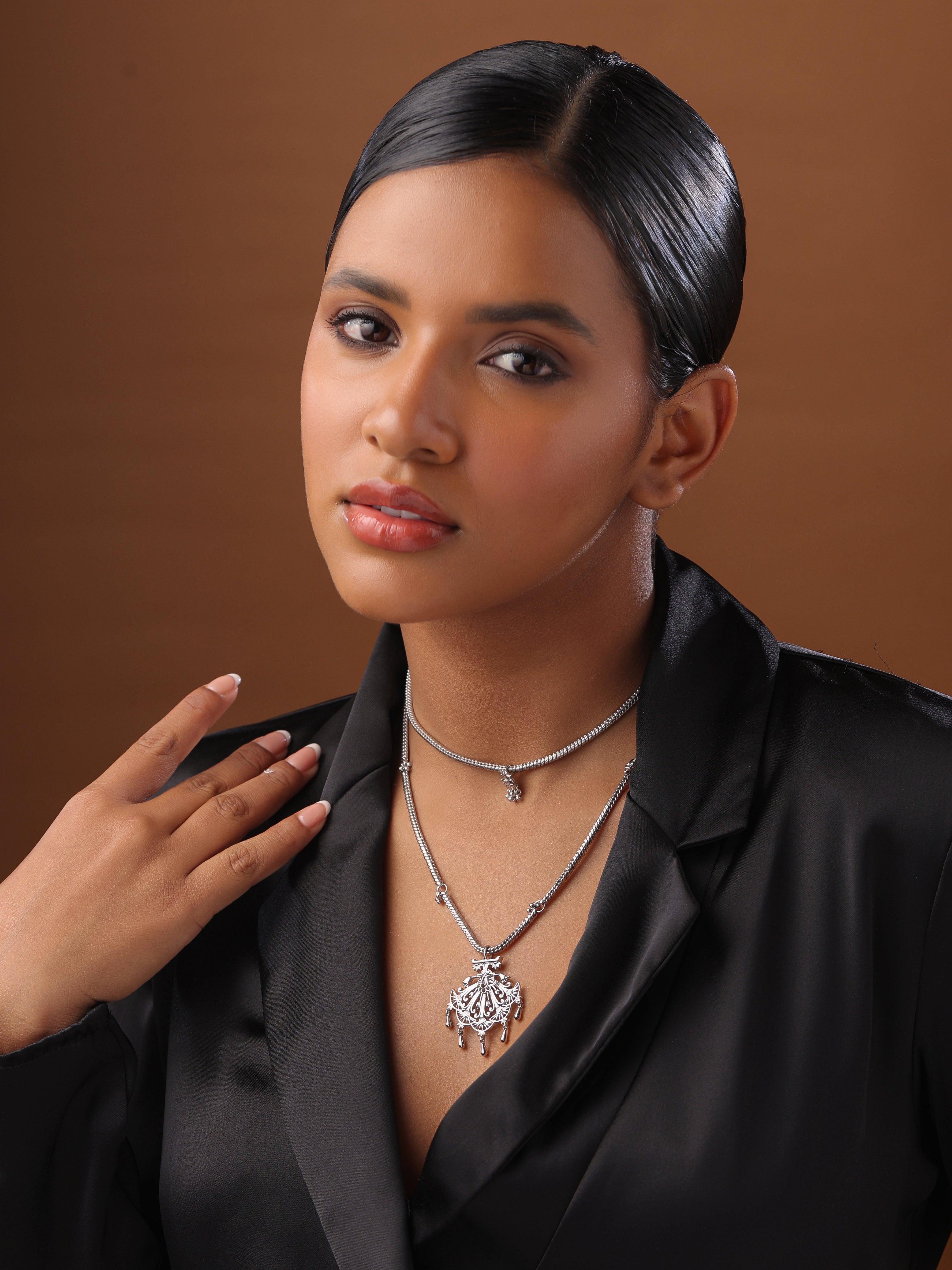 Aster Flower Harmony Necklace
