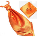 Ascot/Cravat Tie, Cufflinks & Pocket Square/Handkerchief Set