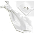 Ascot/Cravat Tie, Cufflinks & Pocket Square/Handkerchief Set