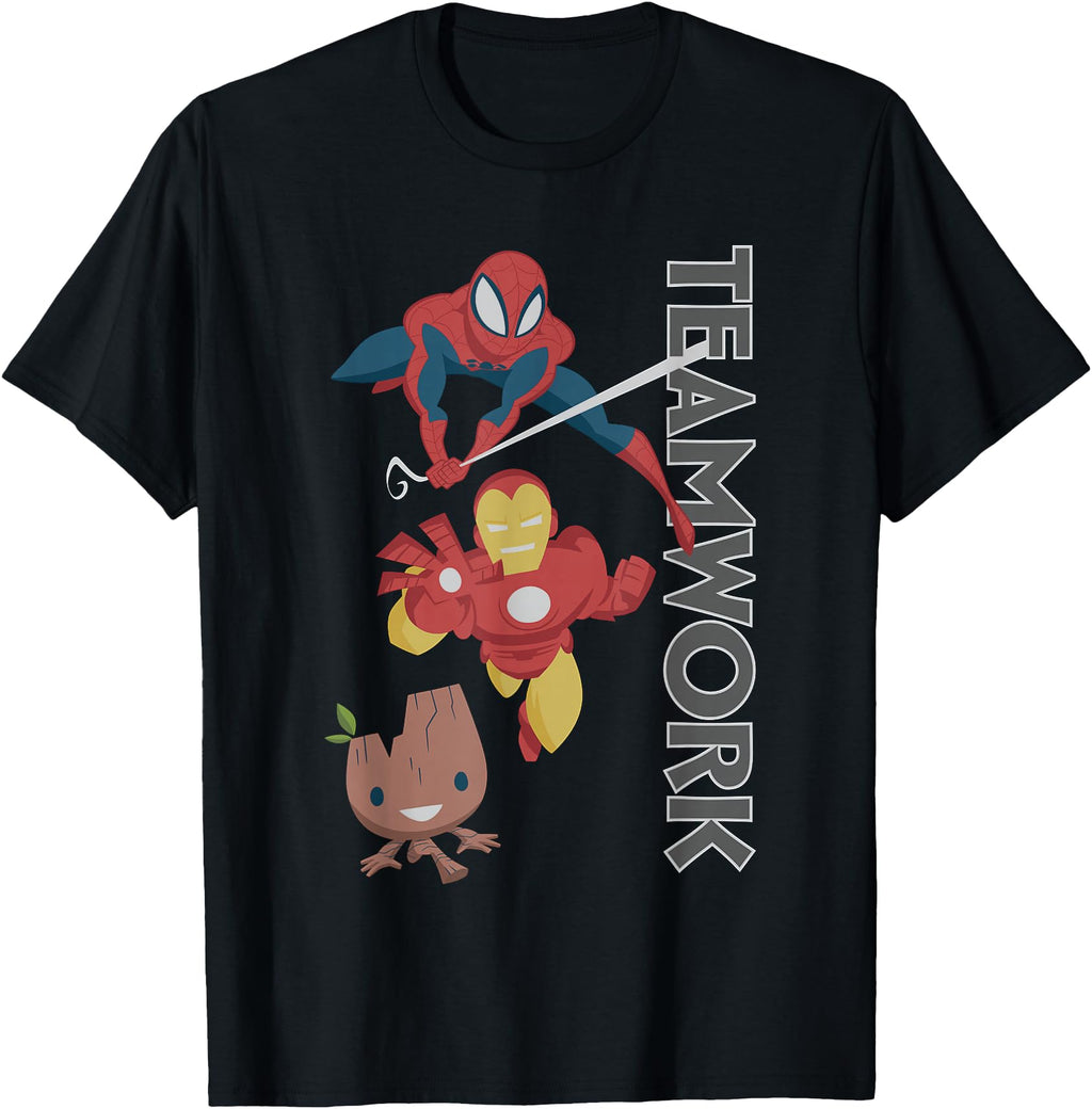 Handcrafted Marvel Comics Avengers T-Shirt - Graphic Print Men Women