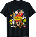 Original Looney Toons Character Group T-Shirt - Novelty Apparel for Adults