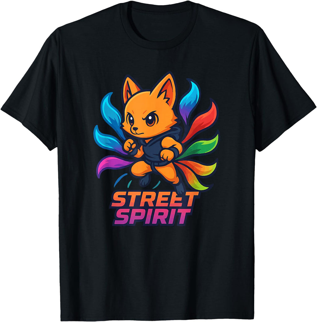 Exclusive Chibi Nine Tailed Fox Sweatshirt - Minimalist Print Unisex